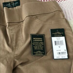 Lauren Ralph Lauren Tan Modern Legging